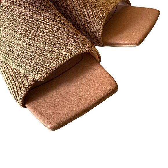 Vivaia Tan Almond Knot Juliet Pro Slide Sandals Size 41 ( 10.5 US) - Picture 6 of 12